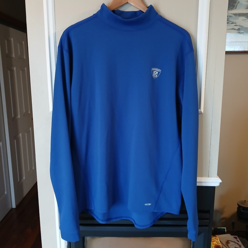 Reebok NFL Equipment Mock Turtle Neck Sideline Shirt 3XL